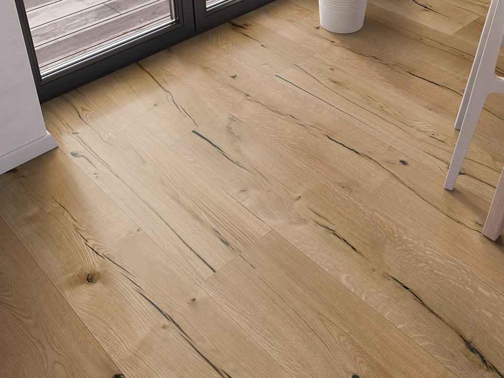 KAHRS Parkett Eiche XL "Homestead" Rustikal, naturgeölt, gebürstet, Klick, 15/4x260x2200 mm, 3,432 m² / VE