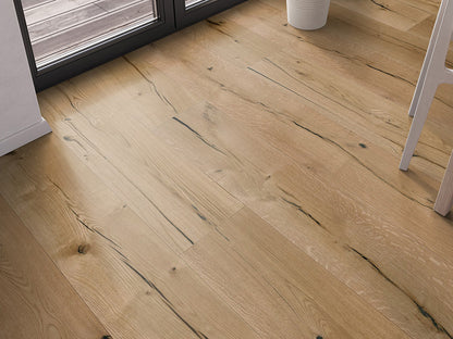 KAHRS Parkett Eiche XL "Homestead" Rustikal, naturgeölt, gebürstet, Klick, 15/4x260x2200 mm, 3,432 m² / VE