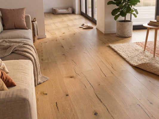 KAHRS Parkett Eiche XXL "Homestead" Rustikal, naturgeölt, gebürstet, Klick, 15/4x300x2200 mm, 2,640 m² / VE