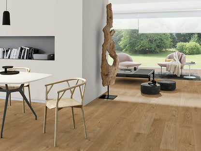 KAHRS Parkett Eiche "Upscale" Natur, naturgeölt, gebürstet, Nut & Feder, 14/3×190×1900mm, 1 Paket = 2,890 m² – Bild 5