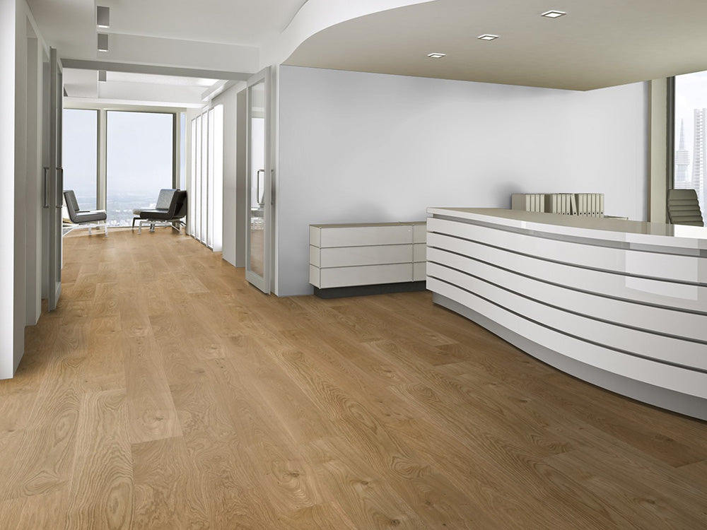 KAHRS Parkett Eiche "Upscale" Natur, naturgeölt, gebürstet, Nut & Feder, 14/3×190×1900mm, 1 Paket = 2,890 m² – Bild 8