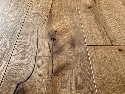 KAHRS Parkett Eiche XL "Wild Brush" Rustikal, naturgeölt, tief gebürstet, Klick, 15/4x260x2200 mm, 3,432 m² / VE