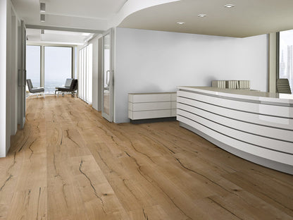 KAHRS Parkett Eiche XL "Wild Brush" Rustikal, naturgeölt, tief gebürstet, Klick, 15/4×260×2200mm, 1 Paket = 3,432 m²
