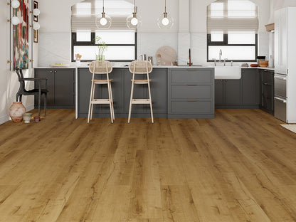 Designboden "Grand Solid" Rigid SPC, 6×240×1524mm, Eiche Natur, inkl. 1,0mm Kork-Trittschall, 2,19 m² / VE – Bild 5