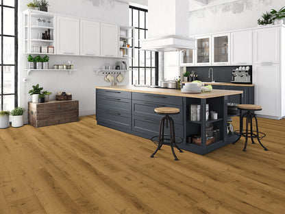 Designboden "Grand Solid" Rigid SPC, 6×240×1524mm, Eiche Natur, inkl. 1,0mm Kork-Trittschall, 2,19 m² / VE – Bild 6