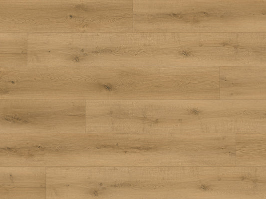Hybridboden "Silent Step" LVT+EPC, 7,5x229x1830mm Eiche Natur, inkl. 1,5 mm Kork-Trittschall, Nutzschicht 0,55 mm, Nutzungsklasse 23/33, 2,51 m² / VE