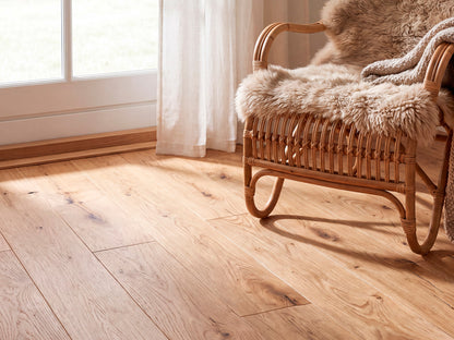 KAHRS Parkett Eiche L "Legacy" Markant, naturgeölt, gebürstet, Klick, 15/4x190x2200 mm, 1 Paket = 3,344 m²