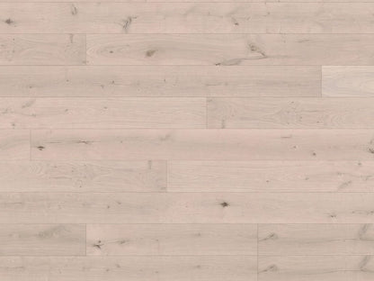 KAHRS Parkett Eiche L "Legacy" Markant, weiß geölt, gebürstet, Klick, 15/4x190x2200 mm, 1 Paket = 3,344 m²
