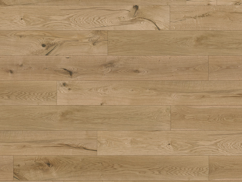 KAHRS Parkett Eiche XL "Legacy" Markant, naturgeölt, gebürstet, Klick, 15/4x260x2200 mm, 1 Paket = 2,288 m²