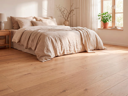 KAHRS Parkett Eiche XL "Timeless" Naturell, naturgeölt, gebürstet, Klick, 15/4x260x2200 mm, 2,288 m² / VE
