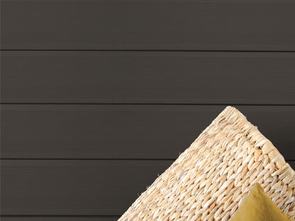 26×145mm Kovalex® Standard WPC-Terrassendiele, graubraun, mattiert, Hohlkammer, grob/fein