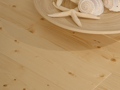 Fichte Massivholzdielen, 21×144mm, Rustikal, rundum Nut & Feder, mit Microfase Deckbreite 132mm