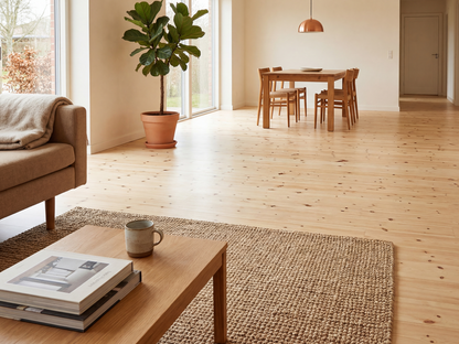 Fichte Massivholzdielen, 21×144mm, Rustikal, rundum Nut & Feder, mit Microfase Deckbreite 132mm