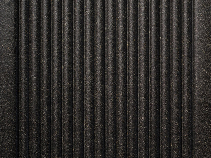 27×138mm "Die Beliebte Plus", WPC Terrassendielen, beidseitig ungebürstet, anthrazit grob/fein, Hohlkammer