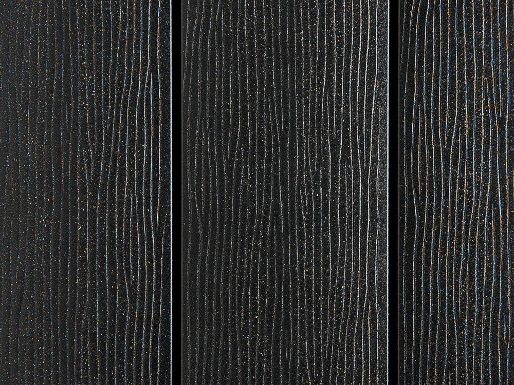 19x140 mm "Die Smarte", WPC, anthrazit, geprägte Oberfläche, ungebürstet