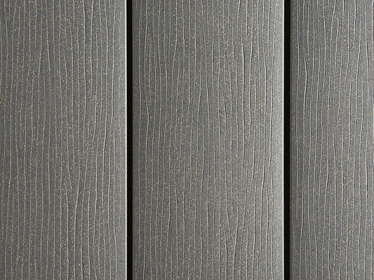 19x140 mm "Die Smarte", WPC, grau, geprägte Oberfläche, ungebürstet