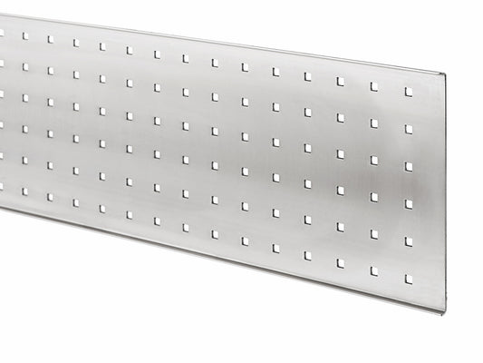 Fenstermodul aus Edelstahl für "Der Effektive" mit passendem Adapterprofil in Titangrau