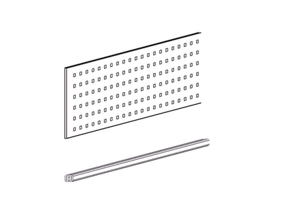 Fenstermodul aus Edelstahl für "Der Effektive" mit passendem Adapterprofil in Titangrau