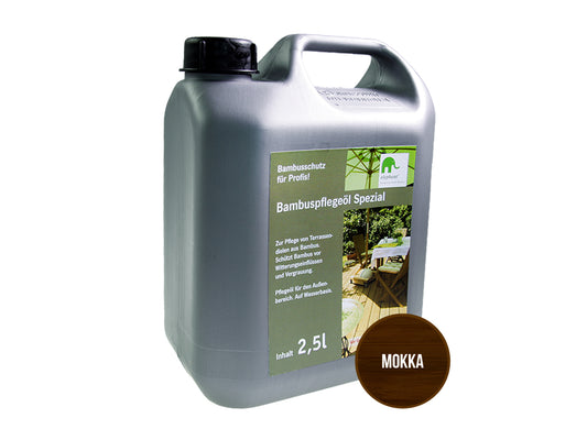 elephant Bambus-Pflegeöl "Spezial" 2,5 L mokka, für CoBAM®-Terrassendielen