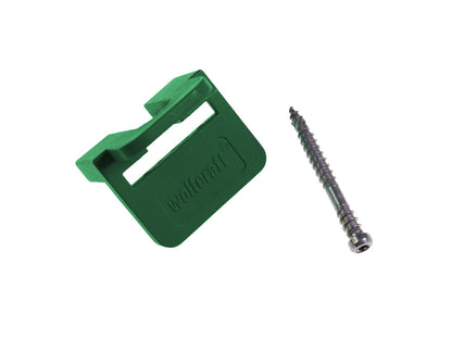 KAHRS Terrassenschrauben Professional Bonusbox 5,0x50 mm, V2A, Zylinderkopf, 500 Stk./Paket, inkl. Bit, 3 Fugenlehren und Bohrer