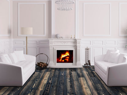 KAHRS Massivholzdielen, Seekiefer, 21x176 mm, Natur, schwarz naturgeölt, mit Microfase Deckbreite 170 mm