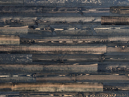 KAHRS Massivholzdielen, Seekiefer, 21x176 mm, Natur, schwarz naturgeölt, mit Microfase Deckbreite 170 mm