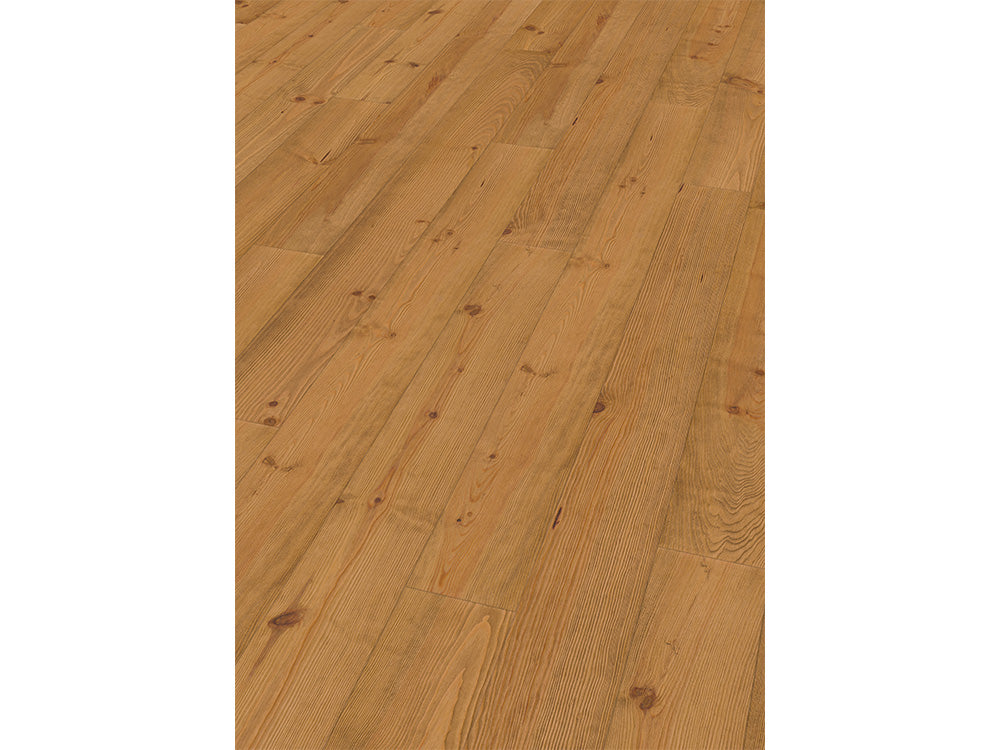 KAHRS Massivholzdielen, Seekiefer, 21x176 mm, Natur, eiche naturgeölt, gebürstet, rundum Nut & Feder, mit Microfase