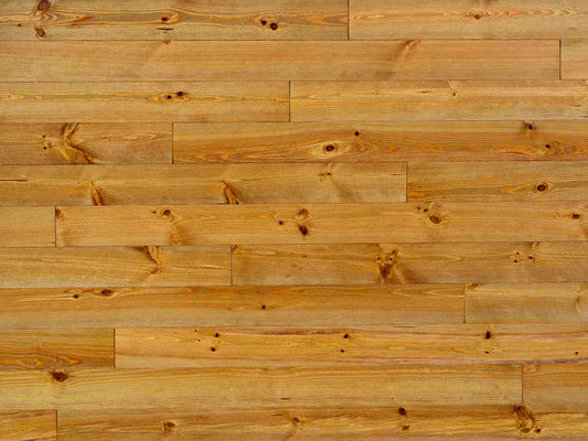 Massivholzdielen Seekiefer, 21×176 mm, Natur, Eiche naturgeölt, gebürstet (Muster)