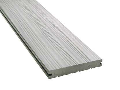 KAHRS WPC Terrassendielen, 20x140 mm, Massiv, Steingrau, Gro