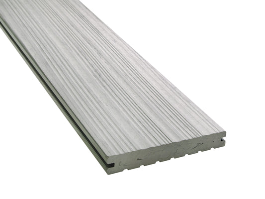 KAHRS WPC Terrassendielen, 20x140 mm, Massiv, Steingrau, Gro