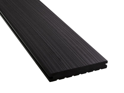 KAHRS WPC Terrassendielen, 20×140mm, Massiv, Anthrazit, Grob/Strukturiert – Bild 4