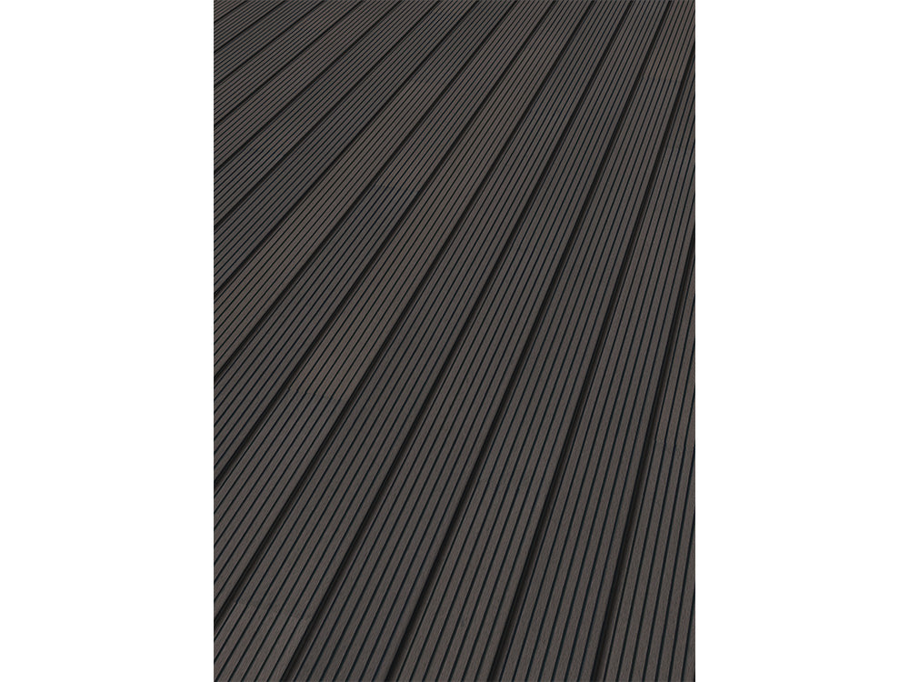 KAHRS WPC-Terrassendielen Vollprofil anthrazit 20×140 mm (Muster)