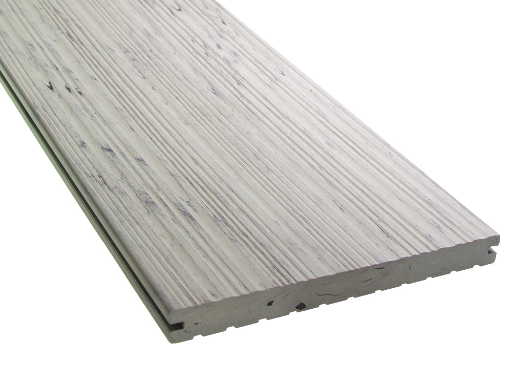 KAHRS WPC-Terrassendielen Vollprofil XL steingrau 20×200 mm (Muster)