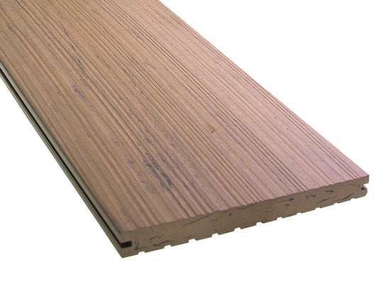 KAHRS WPC-Terrassendielen Vollprofil XL herbstbraun 20×200 mm (Muster)