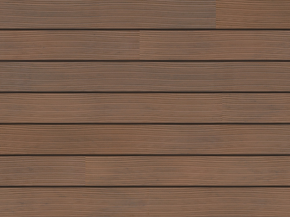 KAHRS WPC Terrassendielen, 20x200 mm, Massiv XL, Herbstbraun, Grob/Strukturiert