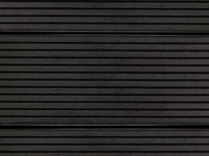 KAHRS WPC Terrassendielen, 20×200mm, Massiv XL, Anthrazit, Grob/Strukturiert