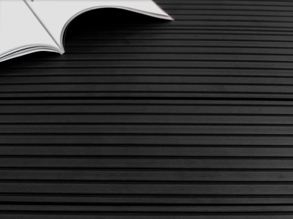 KAHRS WPC Terrassendielen, 25×145mm, Anthrazit, grob/fein, gebürstet, Hohlkammer – Bild 5