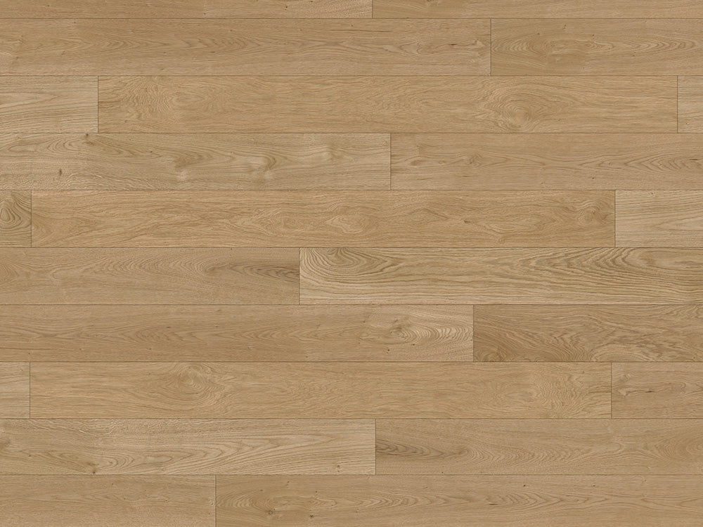 KAHRS Parkett Eiche "Classic" Select, naturgeölt, gebürstet, Klick, 14/3x190x1900 mm, 2,888 m² / VE