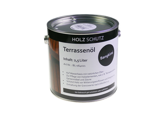 KAHRS Terrassenöl, 2,50 Liter Farbton: Bangkirai