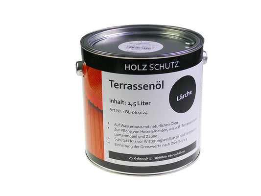 KAHRS Terrassenöl, 2,50 Liter Farbton: Lärche