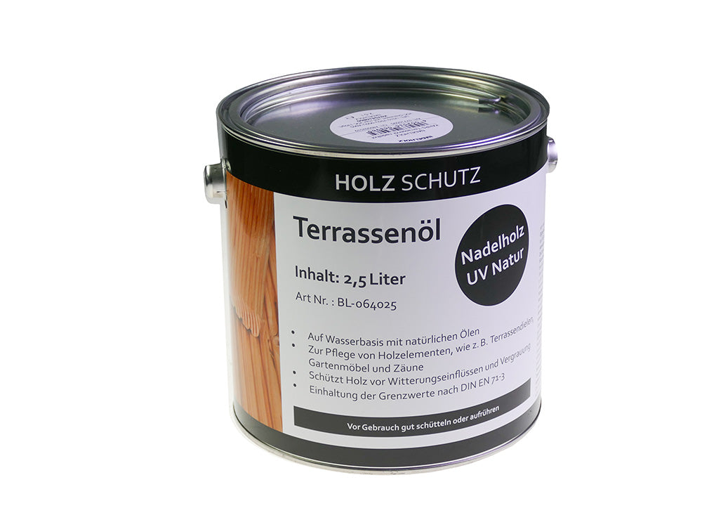 KAHRS Terrassenöl, 2,50 Liter Farbton: Nadelholz UV Natur
