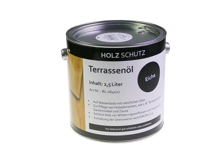 KAHRS Terrassenöl, 2,50 Liter Farbton: Eiche