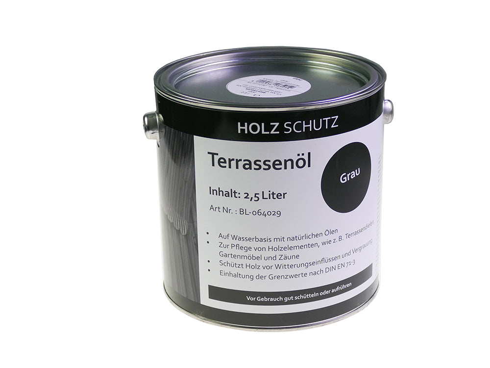 KAHRS Terrassenöl, 2,50 Liter Farbton: Grau