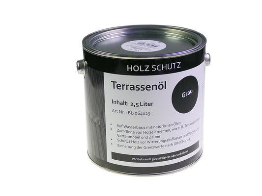 KAHRS Terrassenöl, 2,50 Liter Farbton: Grau
