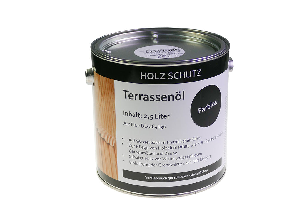 KAHRS Terrassenöl, 2,50 Liter Farbton: Farblos