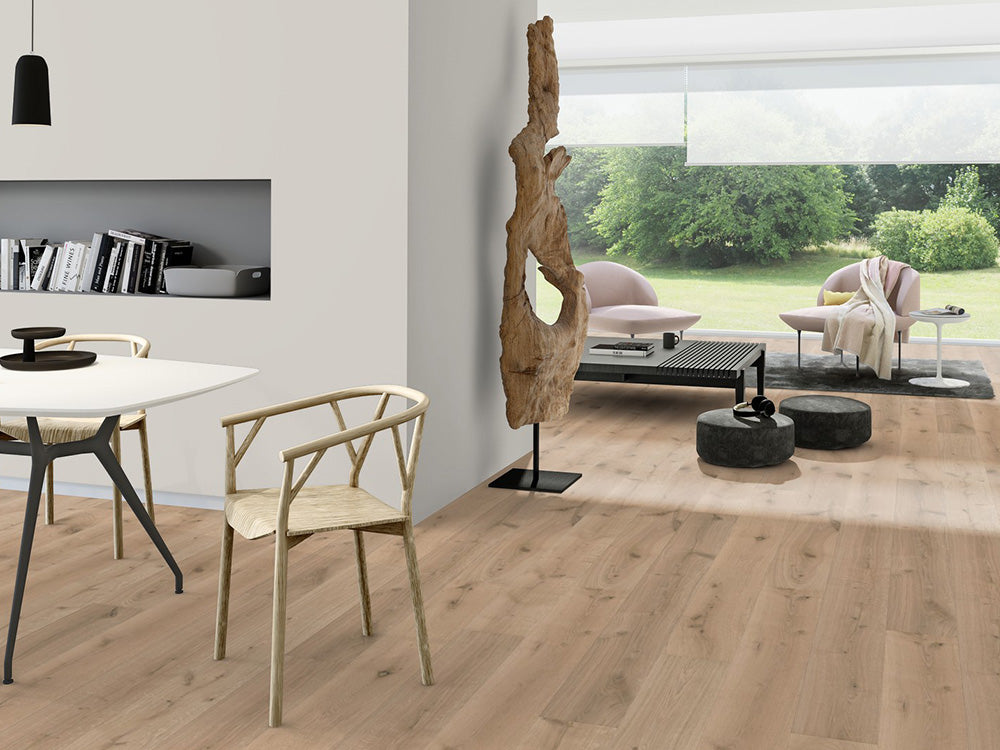 KAHRS Parkett Eiche "Prestige" Markant, invisible naturgeölt, gebürstet, Klick, 14/3x190x1900 mm, 2,888 m² / VE