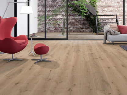 KAHRS Parkett Eiche "Prestige" Markant, invisible naturgeölt, gebürstet, Klick, 14/3x190x1900 mm, 2,888 m² / VE