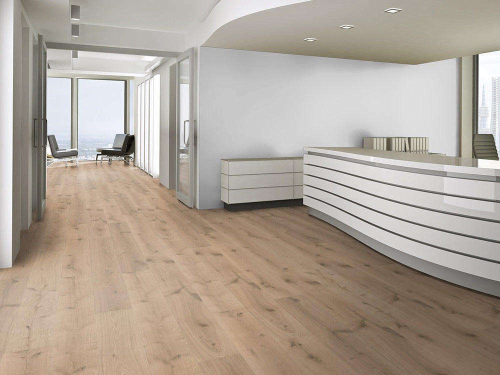 KAHRS Parkett Eiche "Prestige" Markant, invisible naturgeölt, gebürstet, Klick, 14/3x190x1900 mm, 2,888 m² / VE