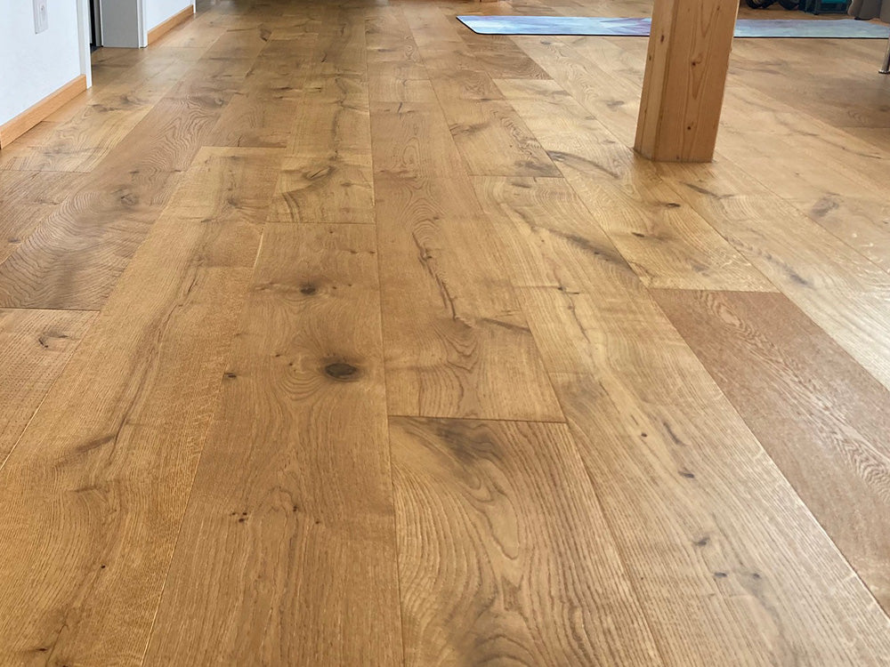 KAHRS Parkett Eiche "Prestige" Markant, naturgeölt, gebürstet, Klick, 14/3×190×1900mm, 2,888 m² / VE – Bild 9
