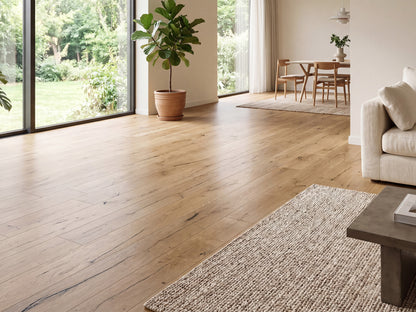 KAHRS Parkett Eiche XL "Choice" Rustikal,  naturgeölt, gebürstet, Klick, 15/4x260x2200 mm, 3,432 m² / VE